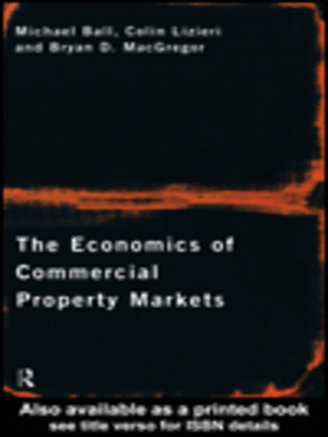 cover image of The Economics of Commercial Property Markets